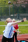 Shot putt, 2021 NECAA Middlesbrough Open Meting, Sunday, May 9th. Photo: David T. Hewitson/Sports for All Pics